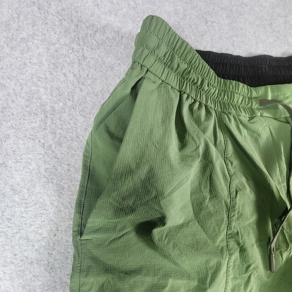 Lululemon Bowline Ripstop Shorts Mens Large 32x8 Green Stretch Pocket Drawstring - Picture 2 of 16